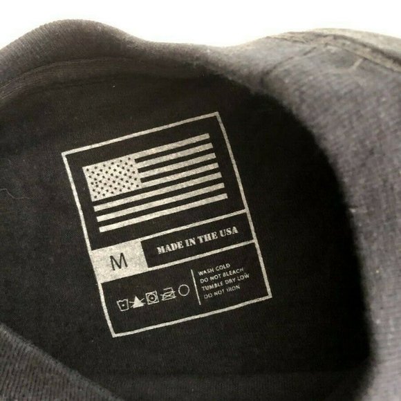 Tactical Pro Supply Distressed American Flag Tee - Picture 5 of 5